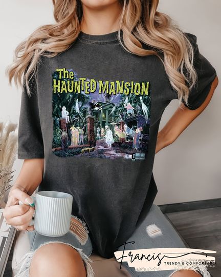 Disney The Haunted Mansion Shirt, Disney Halloween Shirt