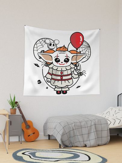 Funny Stitch Shirt,Disney Halloween Shirt, Retro Horror Halloween T Shirt, Horror Movie Character Shirt | Tapestry