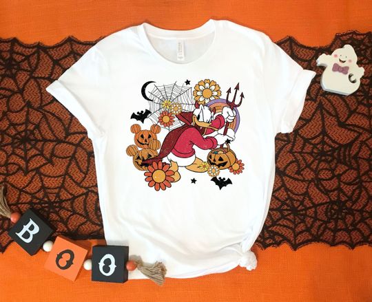 Disney Halloween Shirt, Donald Duck Shirt, Disney Shirt, Halloween Party Shirt