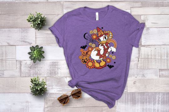 Disney Halloween Shirt, Daisy Duck Shirt, Disney Shirt, Halloween Party Shirt