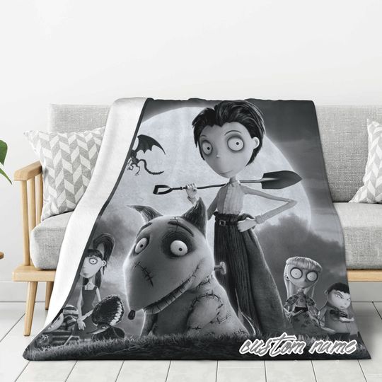 Disney Frankenweenie Custom name Blanket