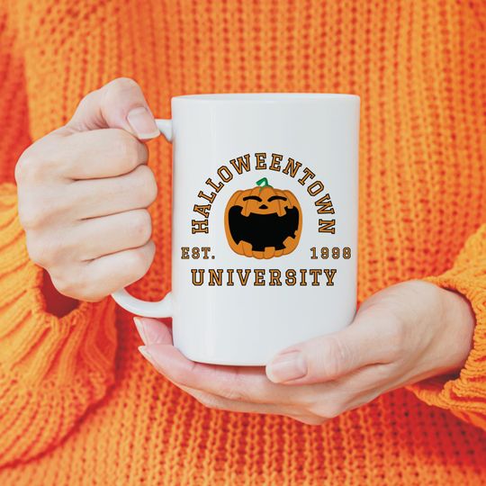 Halloweentown University Coffee Mug, Disney Movie Mug