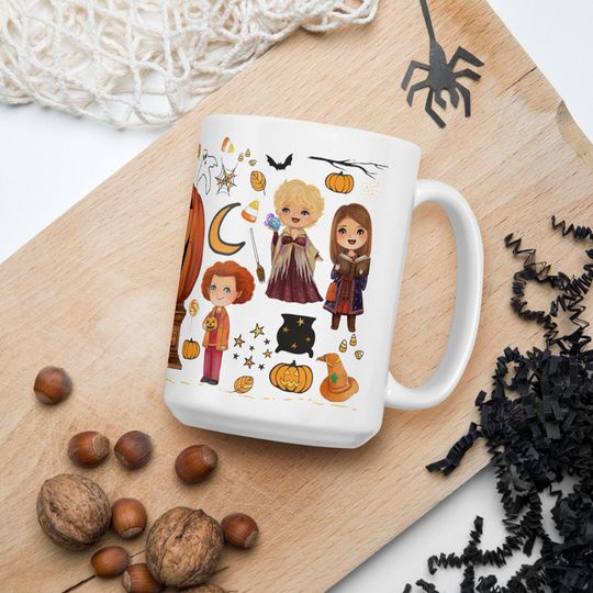 Halloweentown Wraparound Mug - Halloween Fall Autumn Disney Channel 90's Cute
