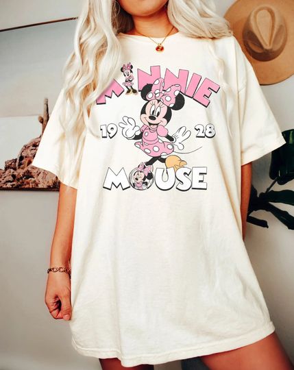 Vintage Minnie Mouse Shirt, Disney Shirt, Disneyland Shirt, Vintage Disney Shirt
