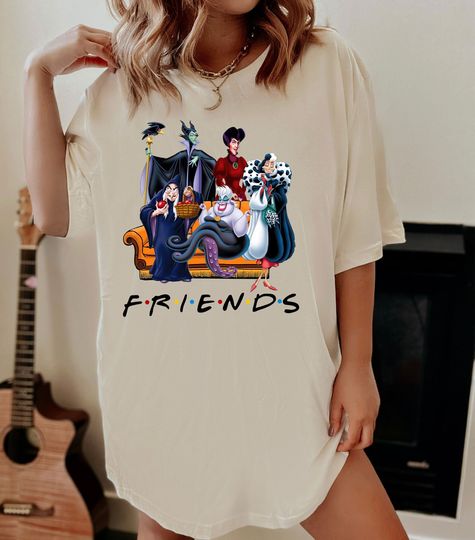 Retro 90s Disney Villains Shirt, Bad Witches Club Shirt, Disney Funny Villain Shirt