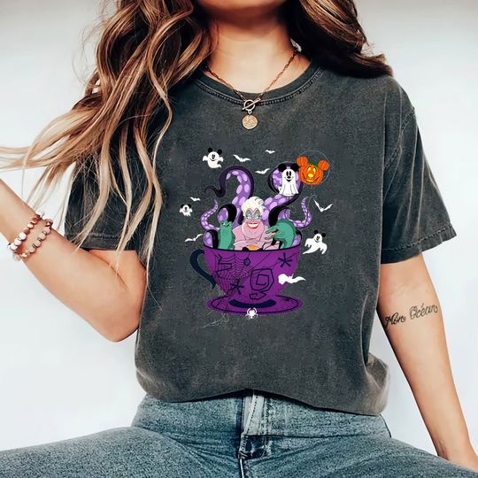 Disney Villians Ursula Cup Halloween T-shirt,