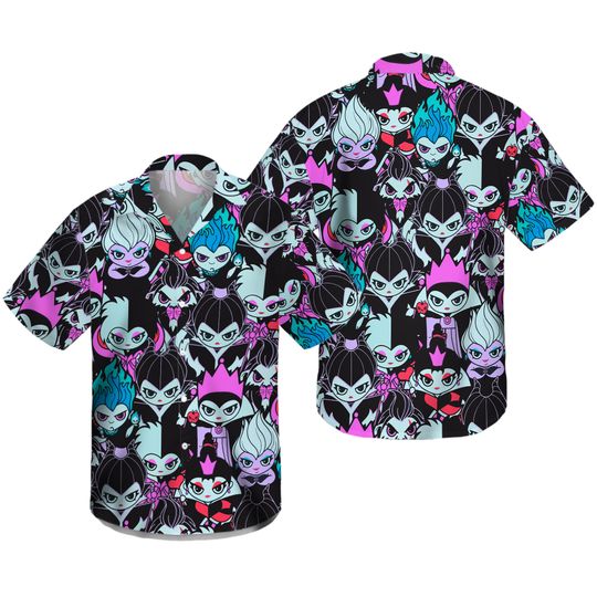 Disneyland Villains Hawaiian Shirt