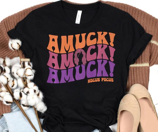 Discover Disney Hocus Pocus Amuck Amuck Amuck Halloween T-Shirt