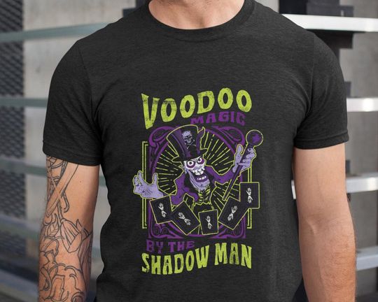 Dr Facilier Voodoo Magic By the Shadow Man Shirt, The Princess and the Frog Disney Villains T-shirt