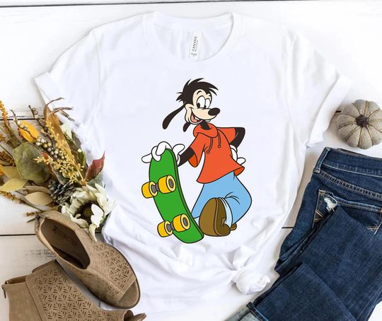 Disney A Goofy Movie Maxie T-Shirt, Cartoon T-Shirt, Cute T-Shirt, Gift For Family