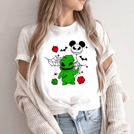 Disney Oogie Boogie Halloween Shirt, The Nightmare Before Christmas Shirts