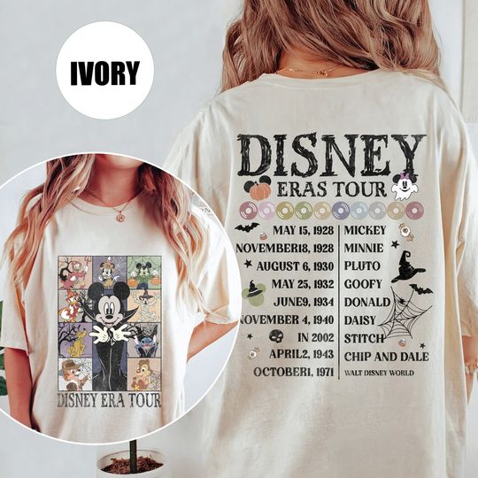 Mickey Eras Tour Shirt, Disney Eras Tour Shirt, Mickey and Friends Halloween Shirt