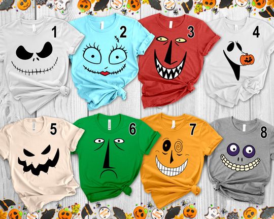 Disney Nightmare Before Christmas Big Face Halloween Costume