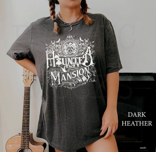 Retro Haunted Mansion Shirt, Vintage Disney Tee