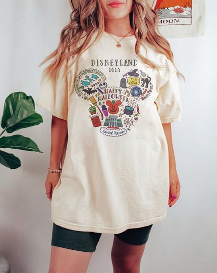 The Haunted Mansion Retro Comic Shirt, Vintage Disneyland Halloween Shirt