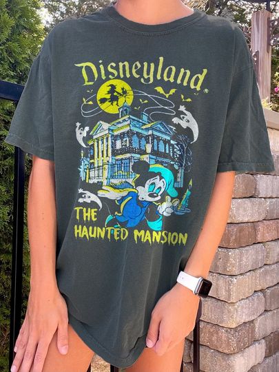 Disney Haunted Mansion Shirt, Halloween Mickey And Friends TShirt