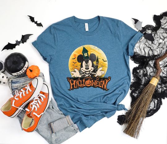 Mickey Skeleton T-Shirt, Halloween T-Shirt, Disney T-Shirt, Spooky T-Shirt