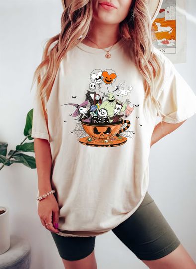 Nightmare Before The Christmas Skeleton T-Shirt, Halloween T-Shirt, Disney T-Shirt, Spooky T-Shirt