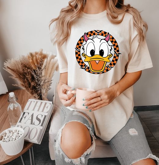 Donald Duck T-Shirt, Halloween T-Shirt, Disney T-Shirt, Spooky T-Shirt