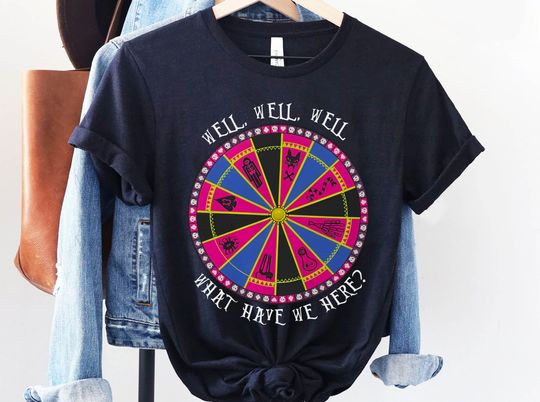 Oogie Boogie Spinning Wheel What Have We Here T-Shirt, Halloween T-Shirt, Disney T-Shirt, Spooky T-Shirt