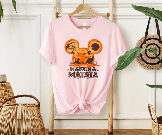 Hakuna Matata Halloween Shirt, Disney Family Halloween Shirt