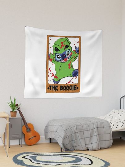 Funny Stitch Shirt,Disney Halloween Shirt, Retro Horror Halloween T Shirt, Horror Movie Character Shirt | Tapestry