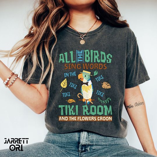 Retro Disneyland Enchanted Tiki Room Shirt
