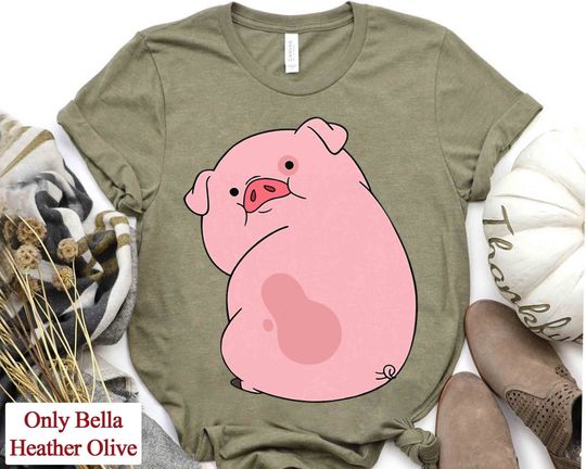 Disney Cute Gravity Falls Waddles the Pig Shirt, Magic Kingdom Trip T-shirt