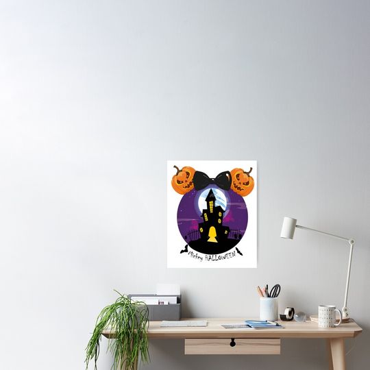 Mickey Halloween Disney Halloween Poster