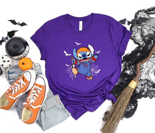 Disney Halloween Chucky Stitch Shirt