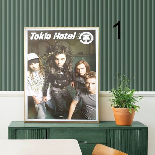 Discover Tokio Hotel Poster, Tokio Hotel Vintage 2007 Poster