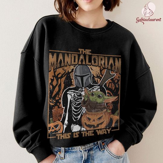 This Is The Way Mandalorian Disney Halloween Sweatshirt