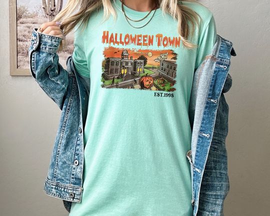 Vintage Halloweentown Est 1988 T-shirt, Disney Halloween Shirt
