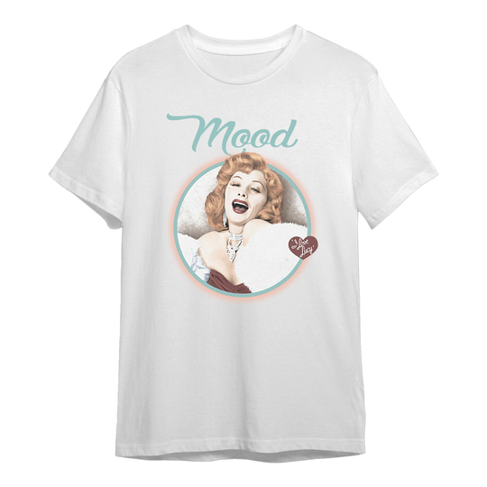 I Love Lucy Mood Kid's White Shirts
