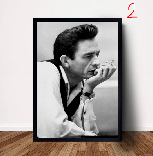 Johnny Cash Music Poster Wall Art