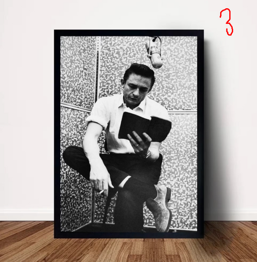 Johnny Cash Music Poster Wall Art