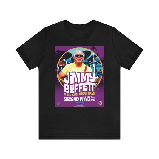 Jimmy Buffett  Second Wind Tour 2023 shirt, Parrothead Jefferson Wood Shirt