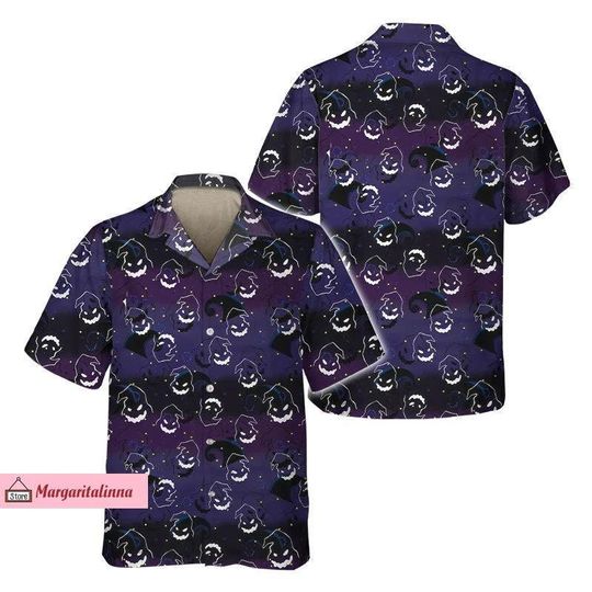 Oogie Boogie Hawaiian Shirt, Disney Oogie Shirt