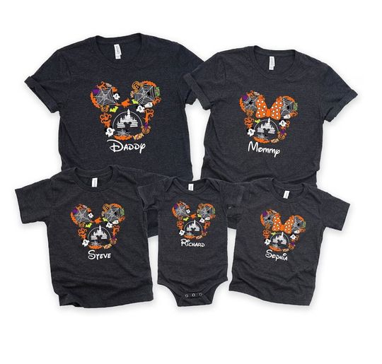 Disney Halloween Family Shirt, Halloween T-Shirt, Family Halloween Shirts