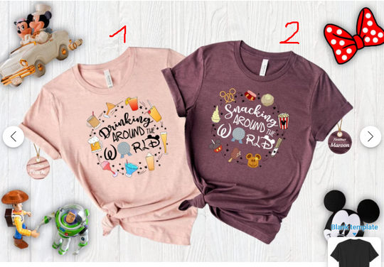 Disney Epcot Shirt, Disney Shirt, Disney Family Shirt, Snacking Around The World Shirt