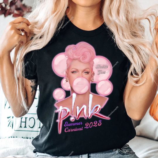 Discover Pink Summer Carnival Shirt, Pink Concert 2023 Tshirt
