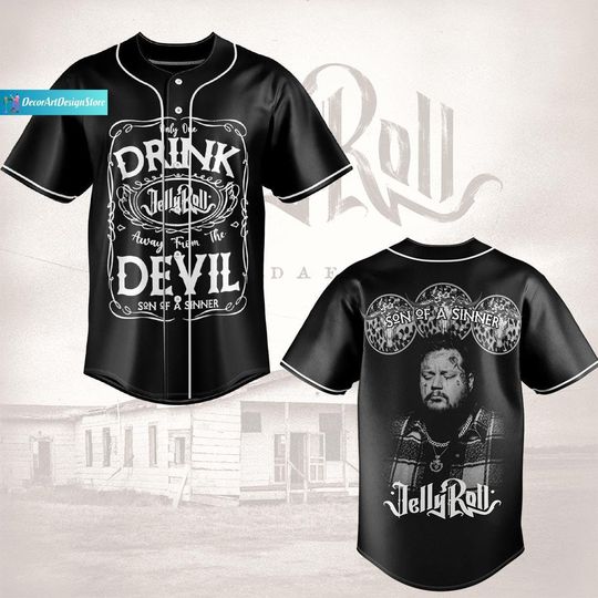 Discover Jelly Roll Baseball Jersey, Jelly Roll Jersey Shirt, Jelly Roll Jersey