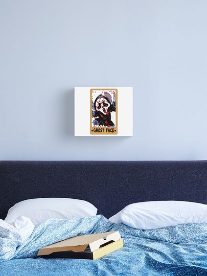 Funny Stitch Shirt,Disney Halloween Shirt, Retro Horror Halloween T Shirt, Horror Movie Character Shirt | Canvas Print