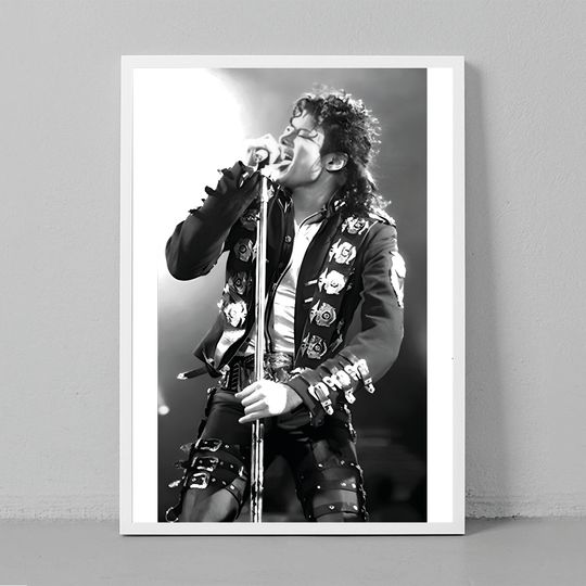 Discover King of Pop Premium Matte Vertical Poster