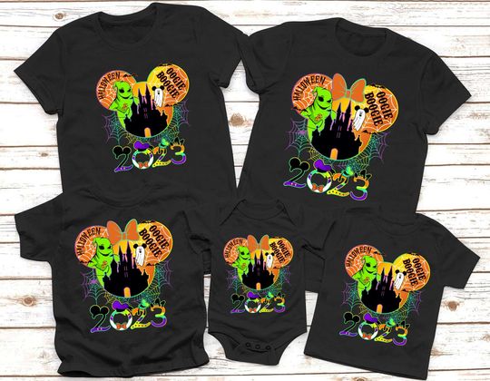 Oogie Boogie Bash Halloween Disneyland 2023 shirts