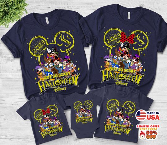 Disney Halloween Family Shirt, Family Halloween Shirts, Matching Family Halloween Shirts