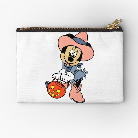Retro Disney Halloween Cosmetic Bag, Halloween Cosmetic Bag