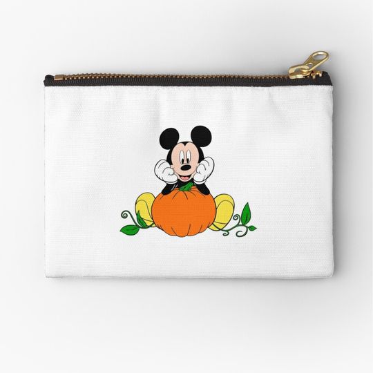 Retro Disney Halloween Cosmetic Bag, Halloween Cosmetic Bag