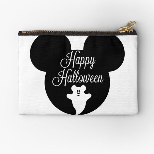 Retro Disney Halloween Cosmetic Bag, Halloween Cosmetic Bag