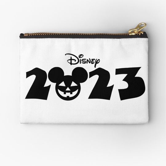 Retro Disney Halloween Cosmetic Bag, Halloween Cosmetic Bag